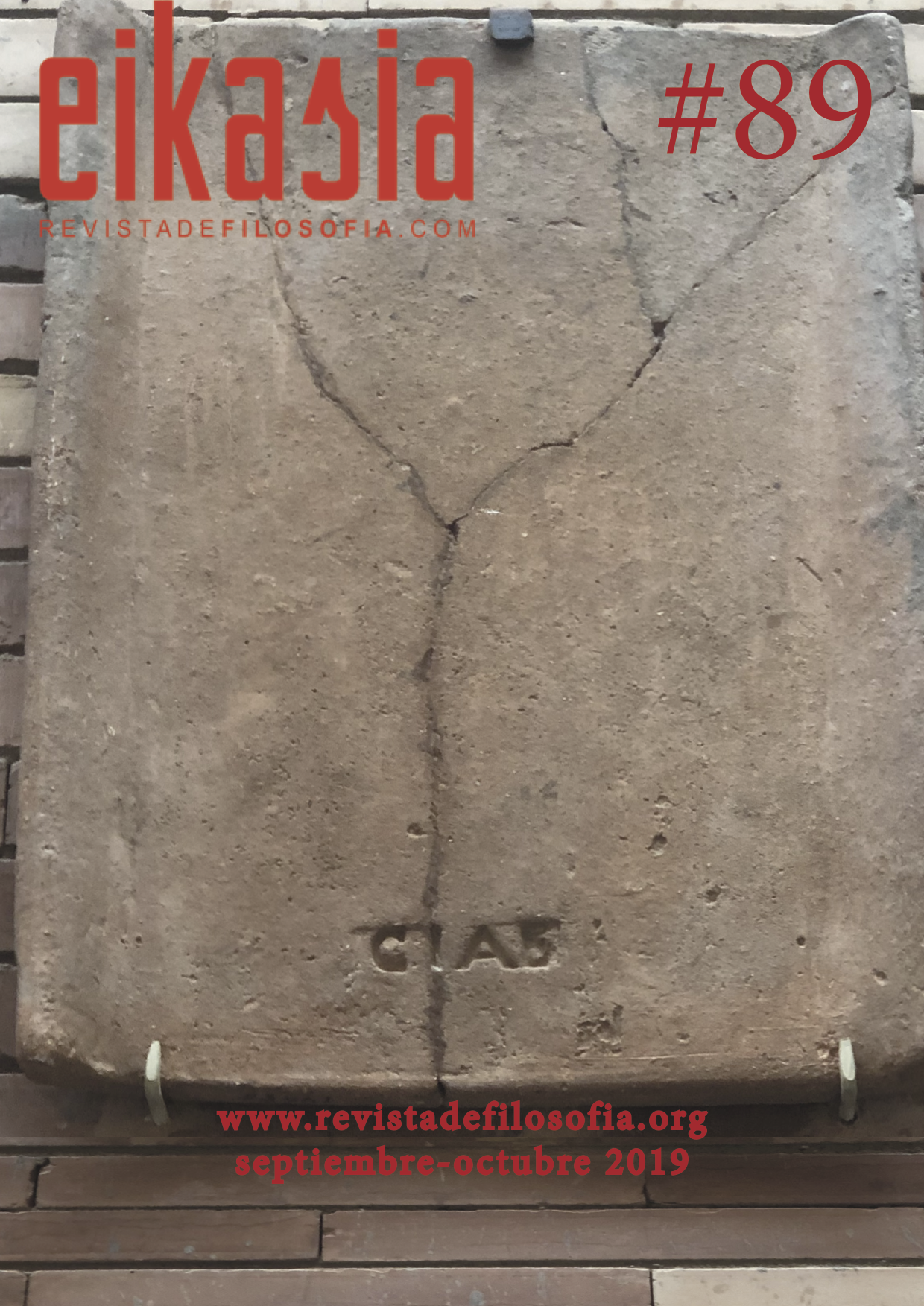 Teja Romana con inscripción “CIAS”. Colonia Iulia Augusta Emerita Museo Romano Mérida (España). Foto eikasia 2019.